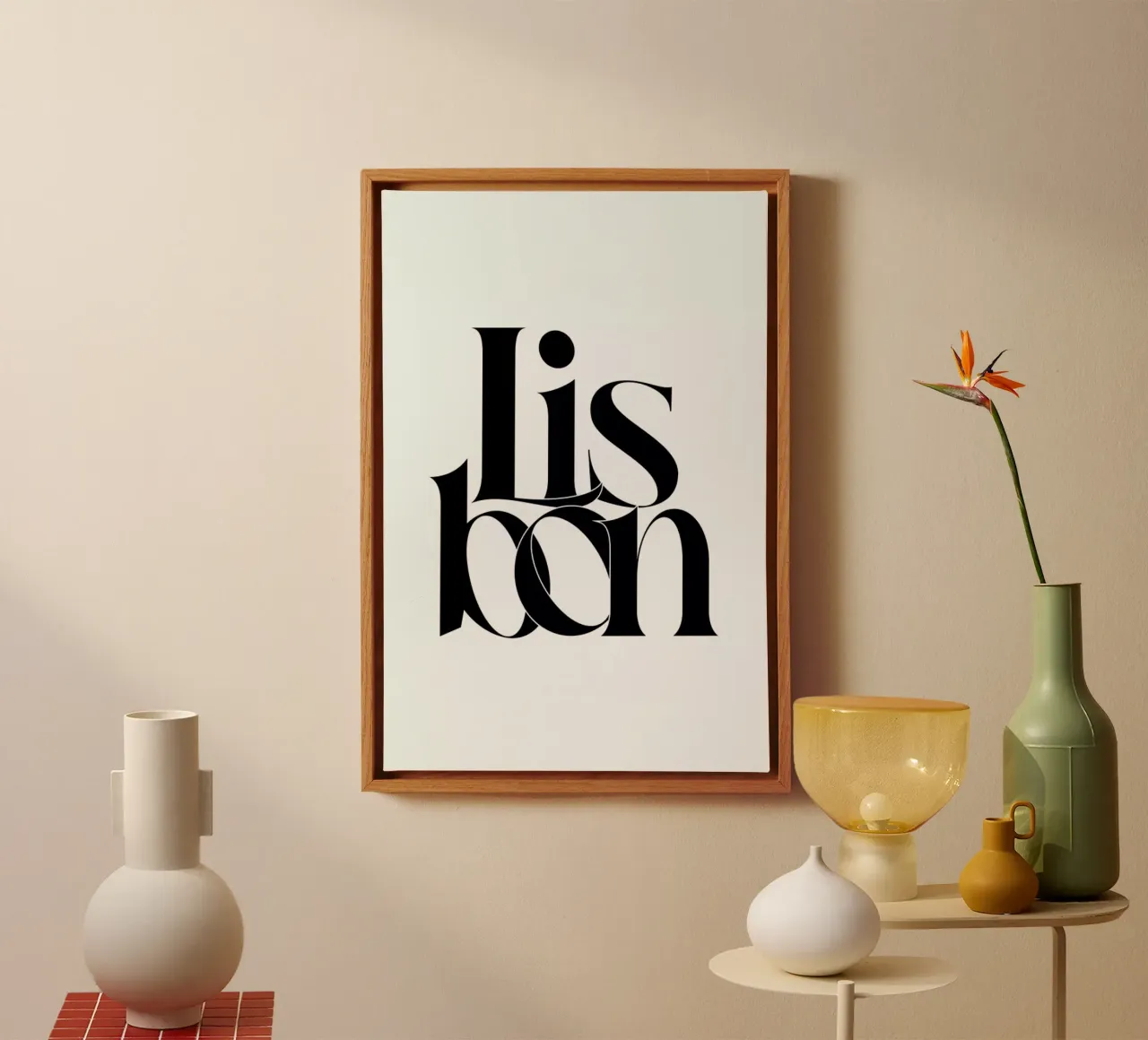 Lisbon canvas van Studio One