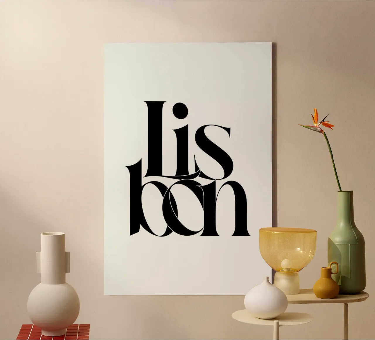 Lisbon canvas van Studio One