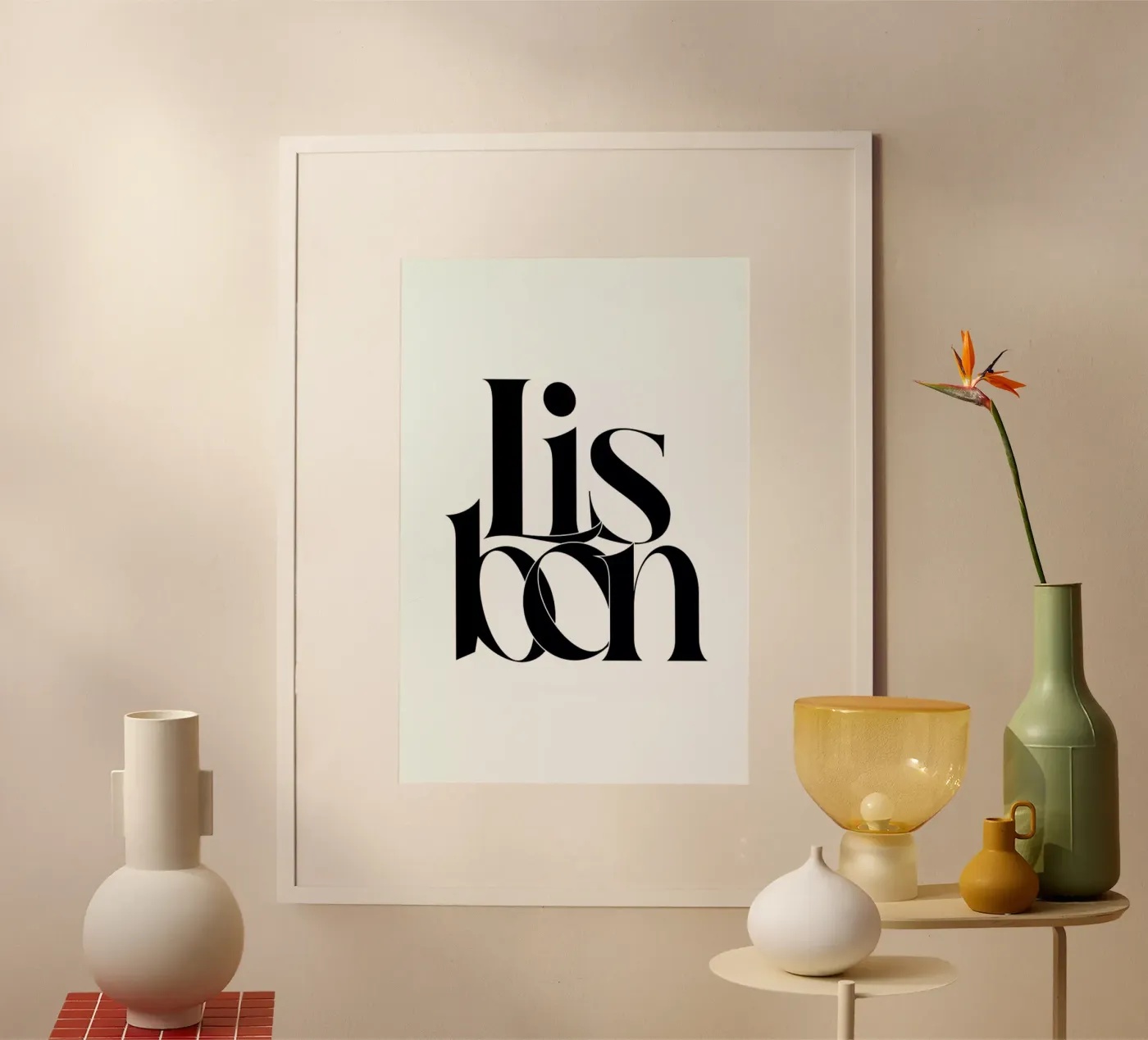 Lisbon poster by Studio One