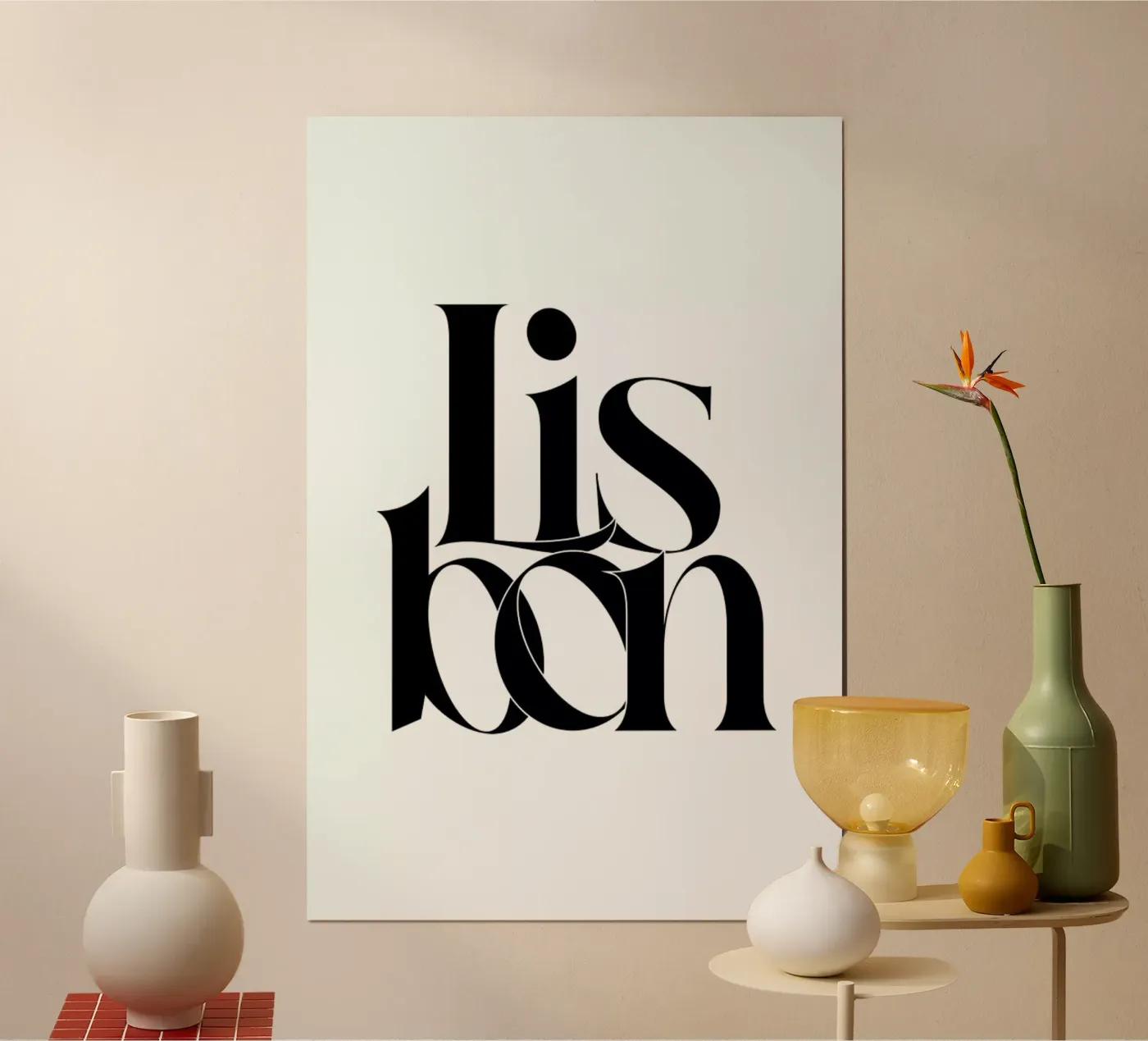 Lisbon poster by Studio One