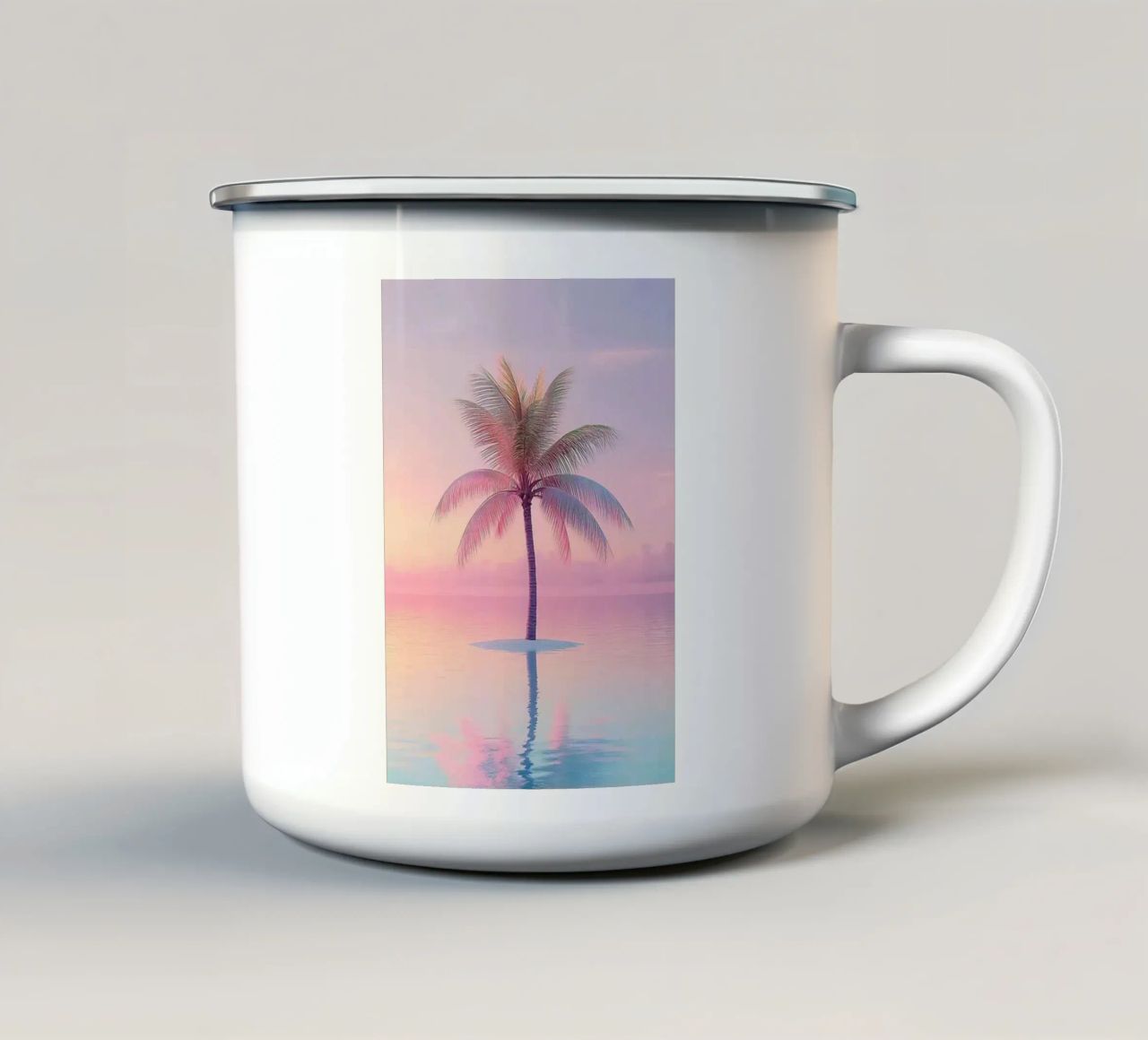 Palm Beach tazza in smalto da Maria studio