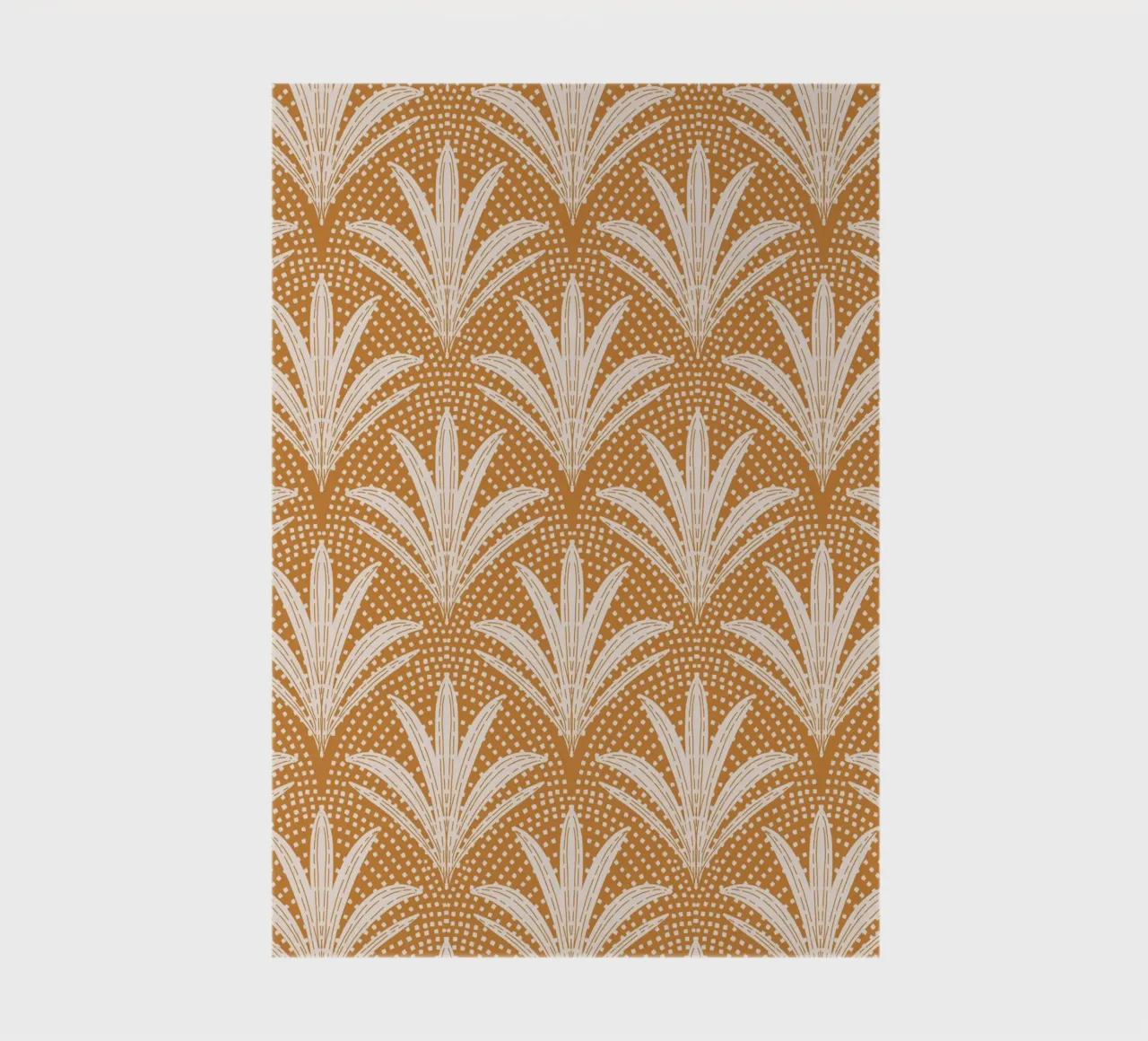 Palm Radiance - Boho Rustic Caramel Brown diario da susanacosta