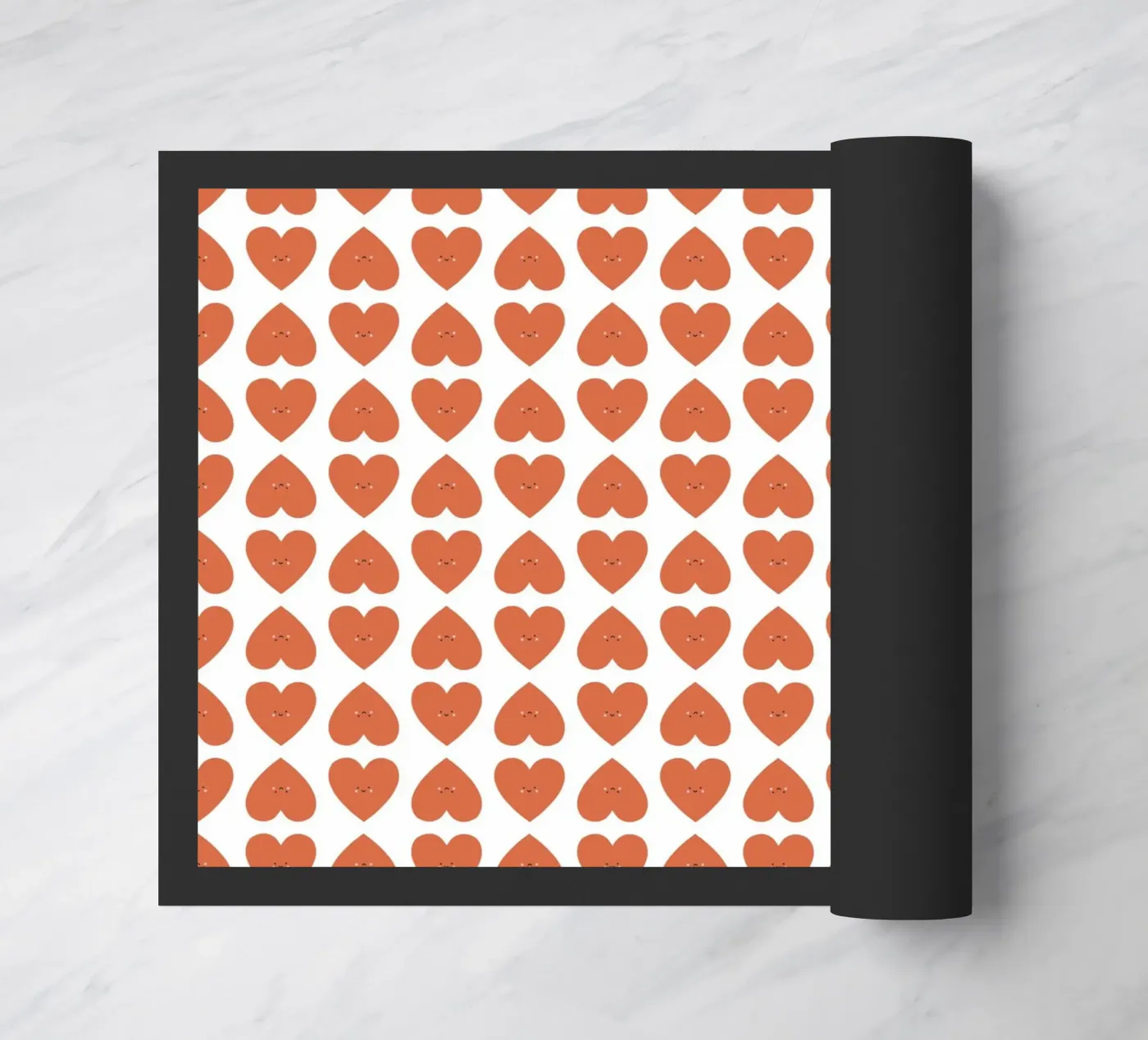 Pattern Love No 10 deurmat van treechild