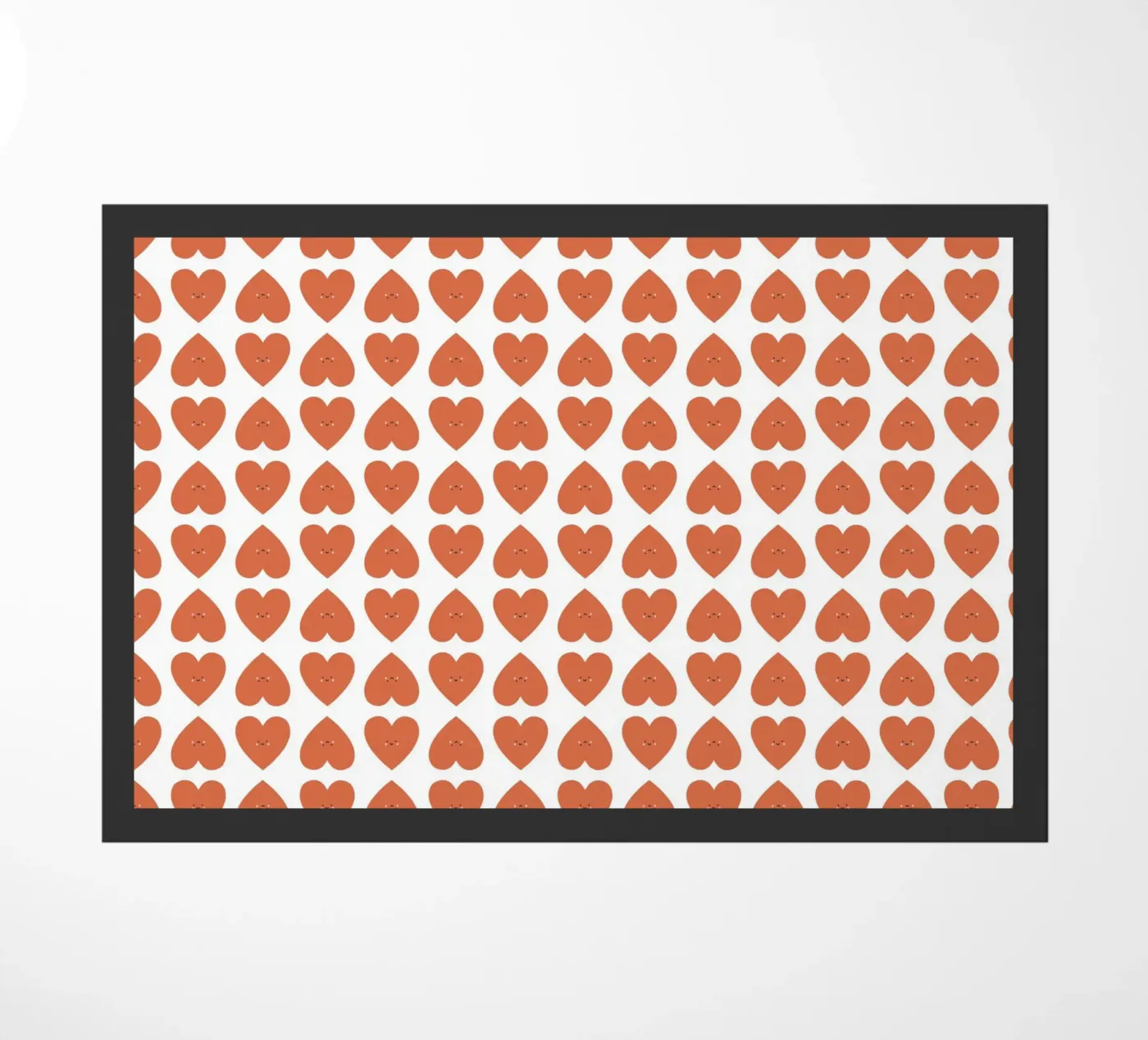 Pattern Love No 10 deurmat van treechild