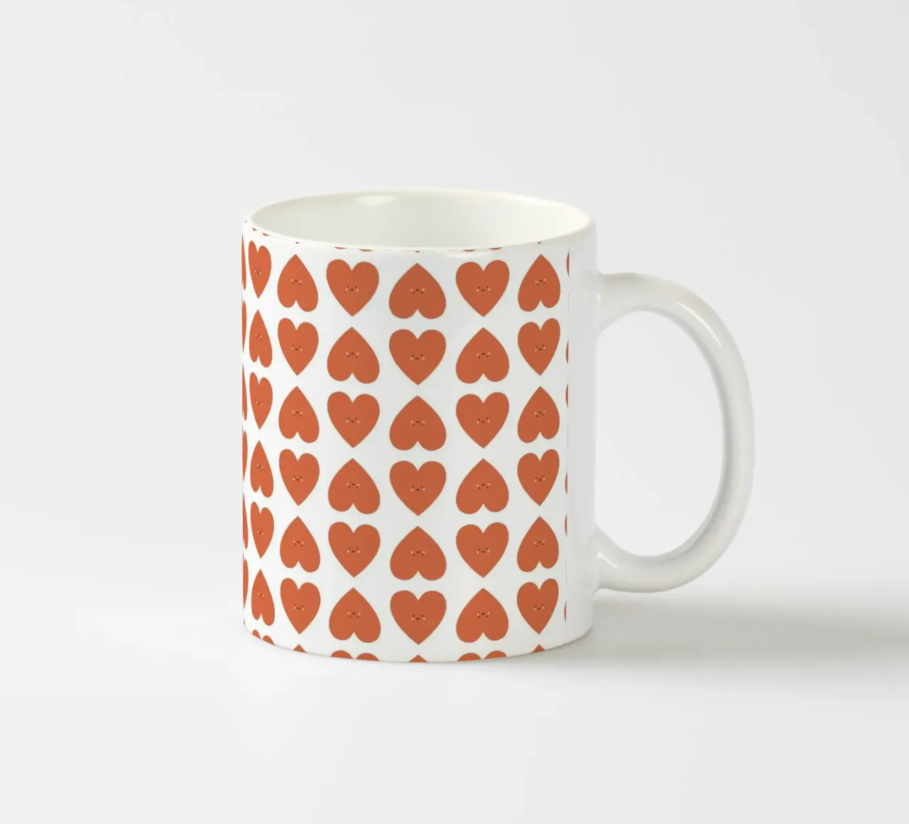Pattern Love No 10 tazza in ceramica da treechild