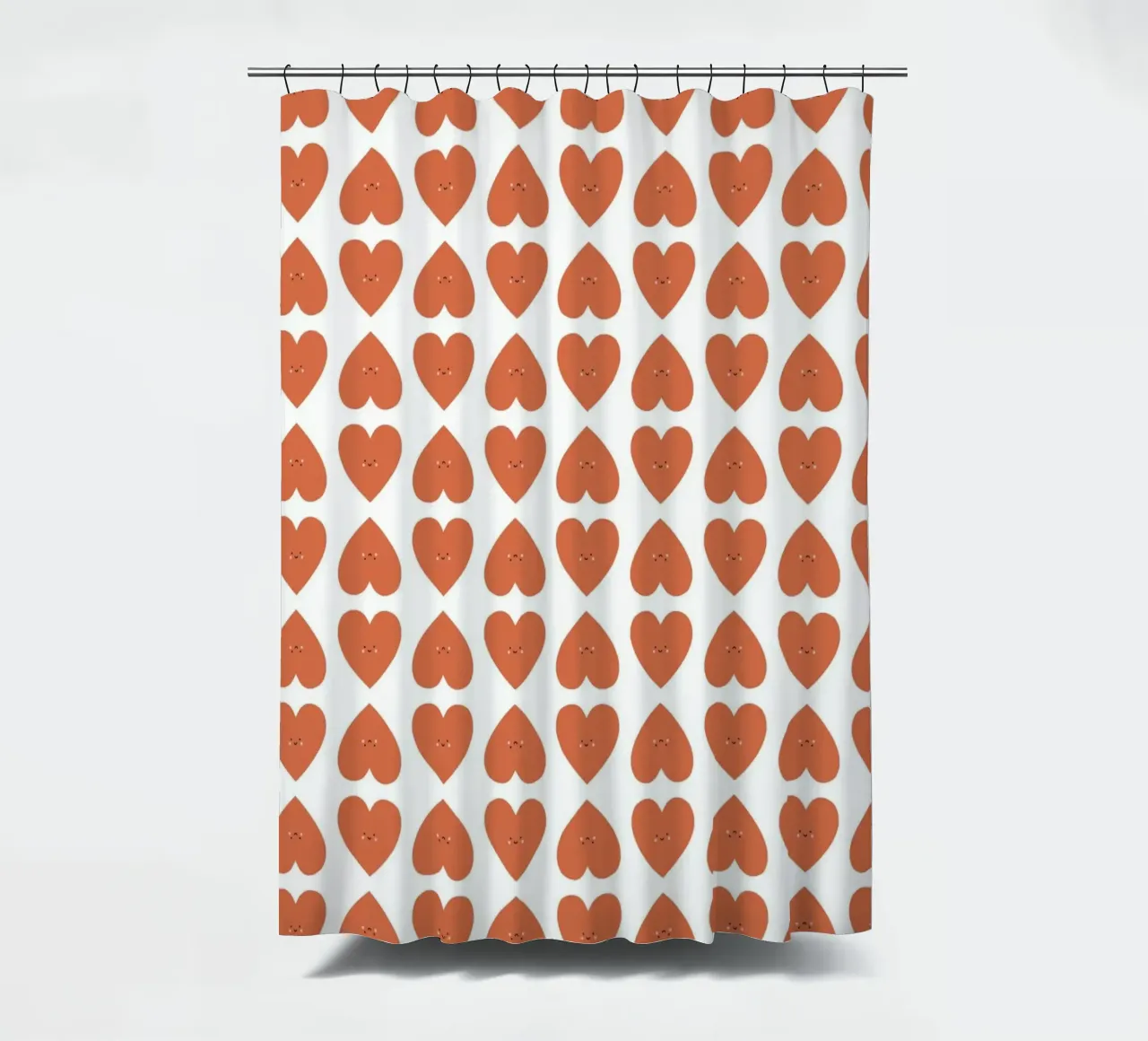 Pattern Love No 10 shower curtain by treechild