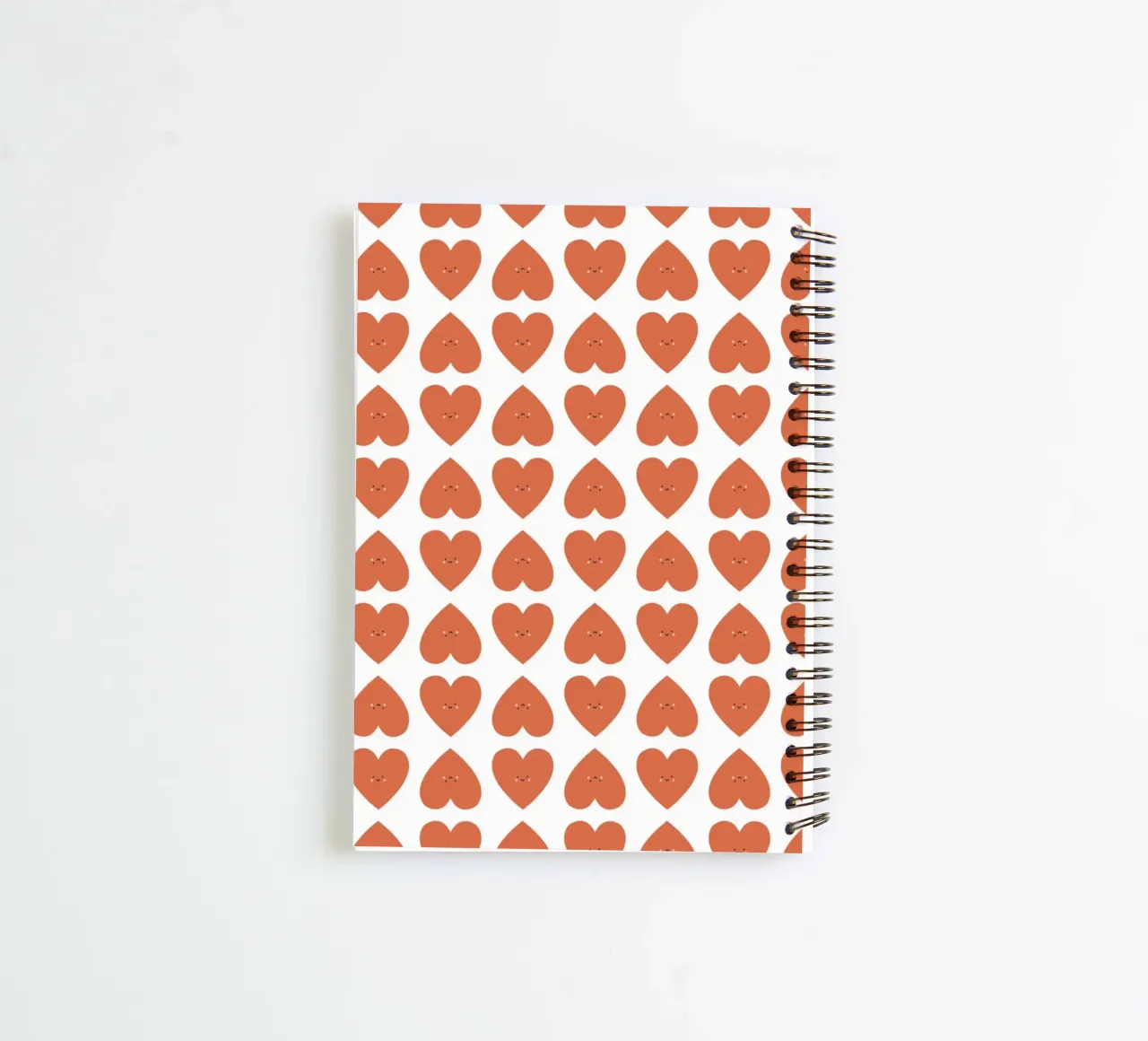 Pattern Love No 10 spiral notebook by treechild