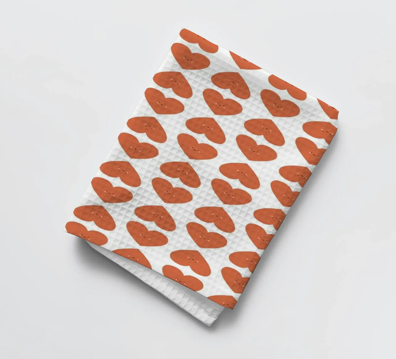 Pattern Love No 10 Geschirrtuch von treechild