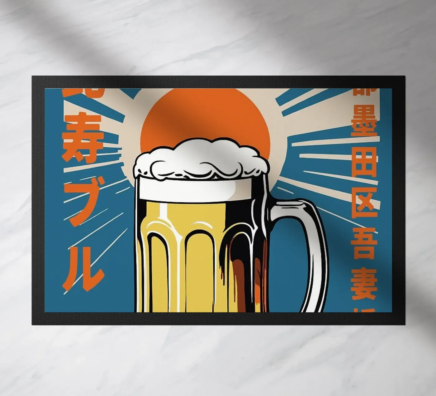 bear gnat doormat by John C Labut