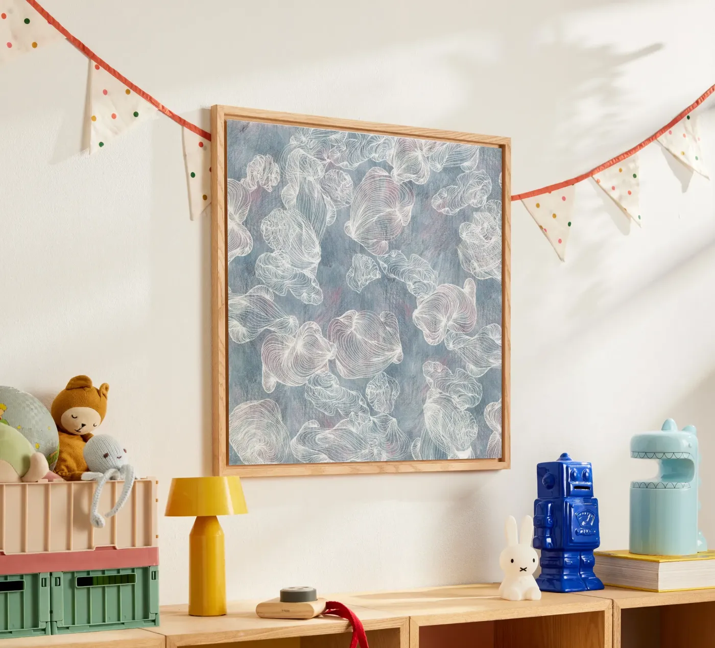 Marine Acryl-Glas von Giulio Iurissevich