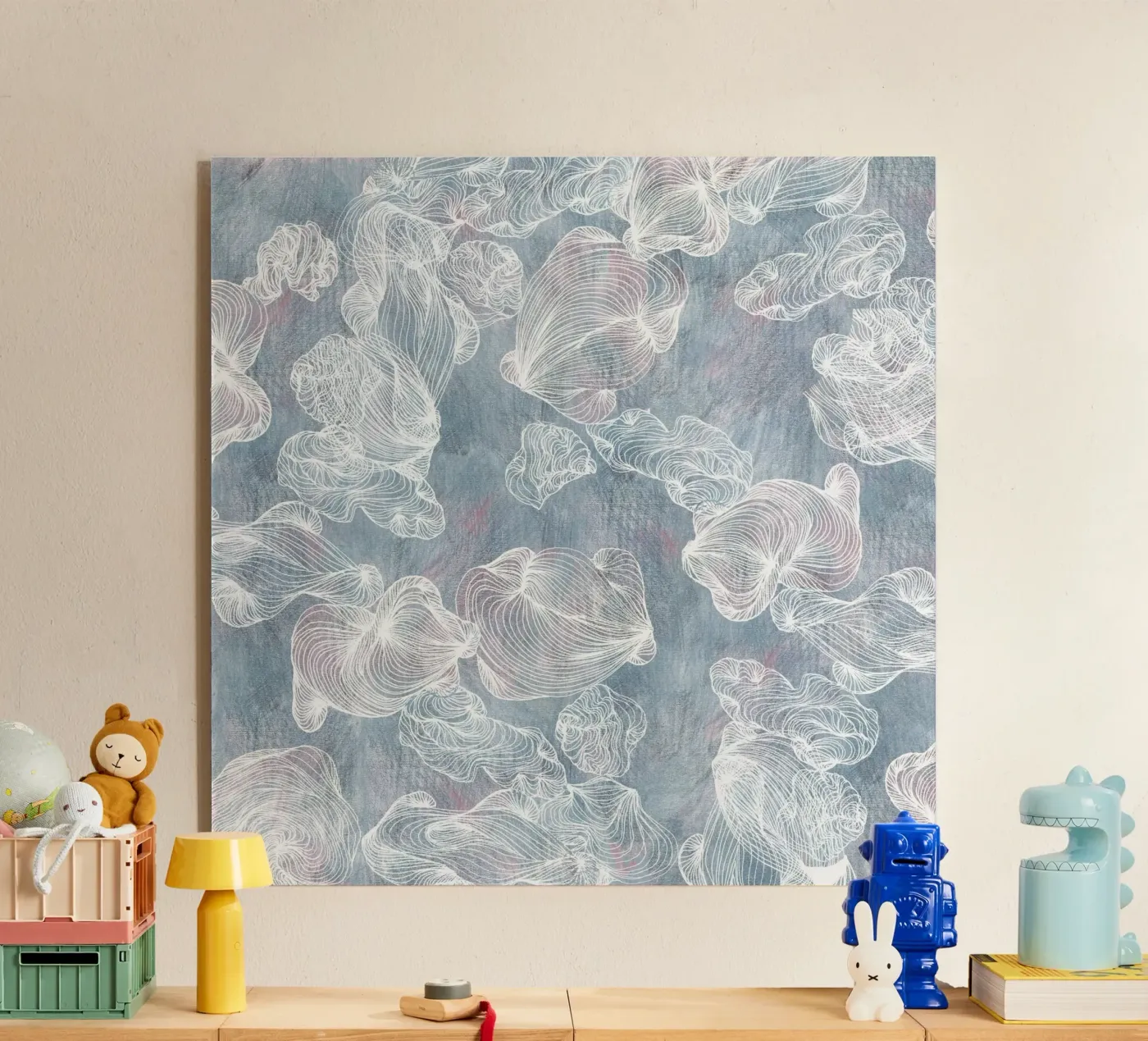 Marine Acryl-Glas von Giulio Iurissevich