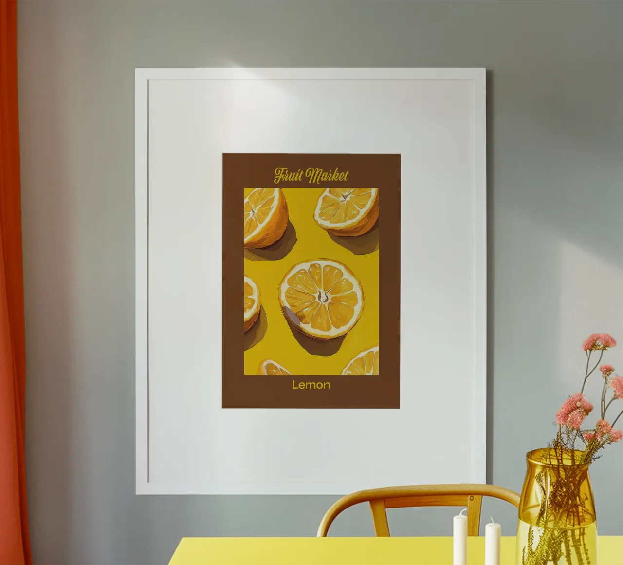 Mercato dei limoni carta hahnemühle da John C Labut