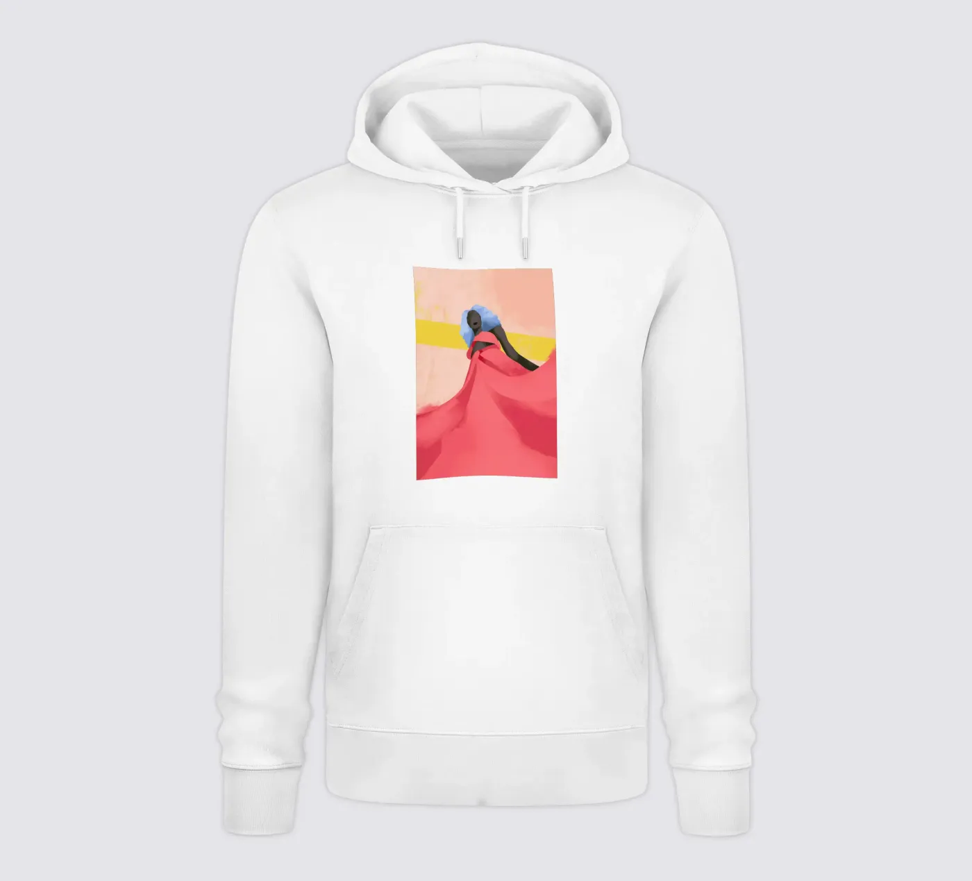 Fuchsia hoodie by Pure