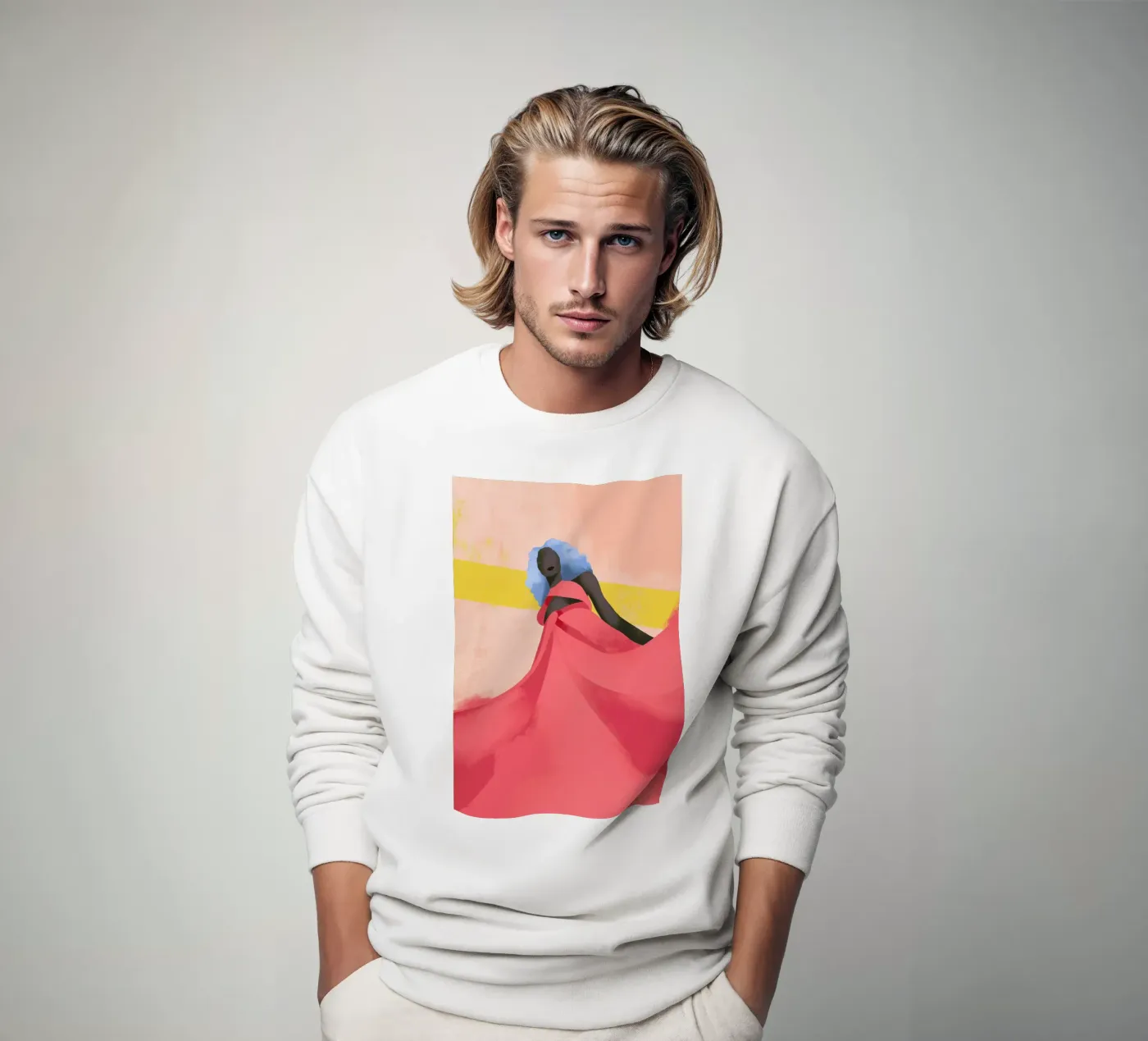 Fuchsia sweat de Pure