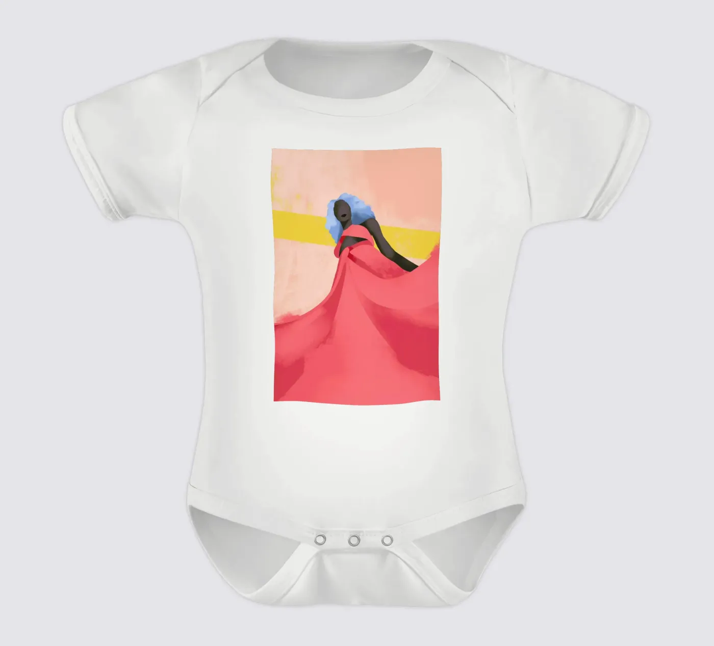 Fuchsia body bébé de Pure
