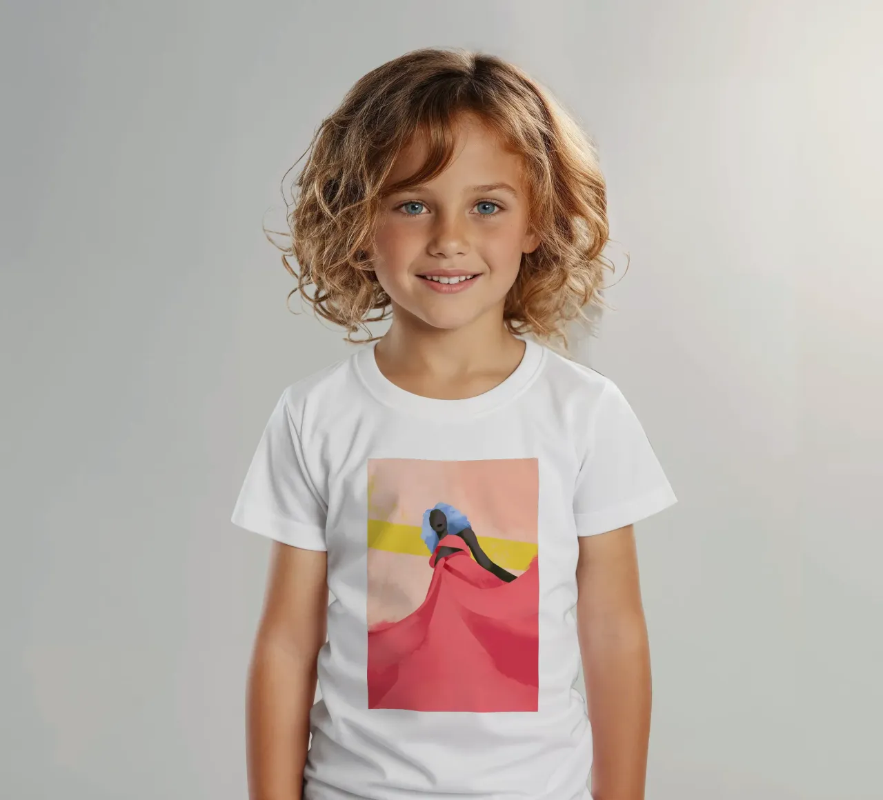 Fuchsia t-shirt bambini da Pure