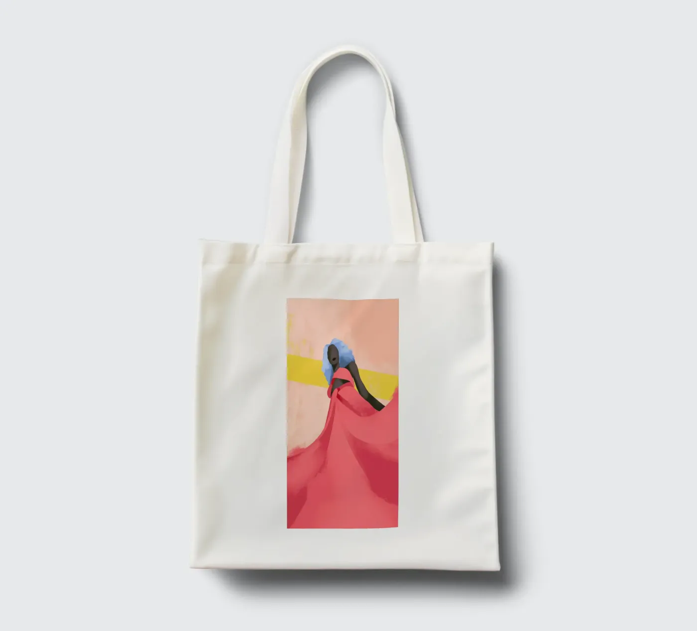 Fuchsia borsa in juta da Pure