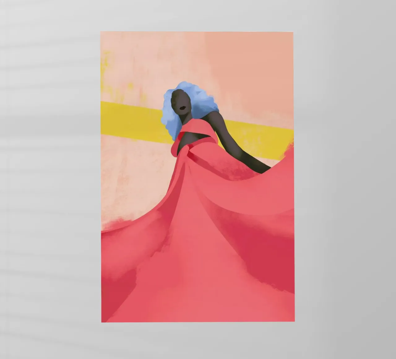 Fuchsia pellicola backlit da Pure