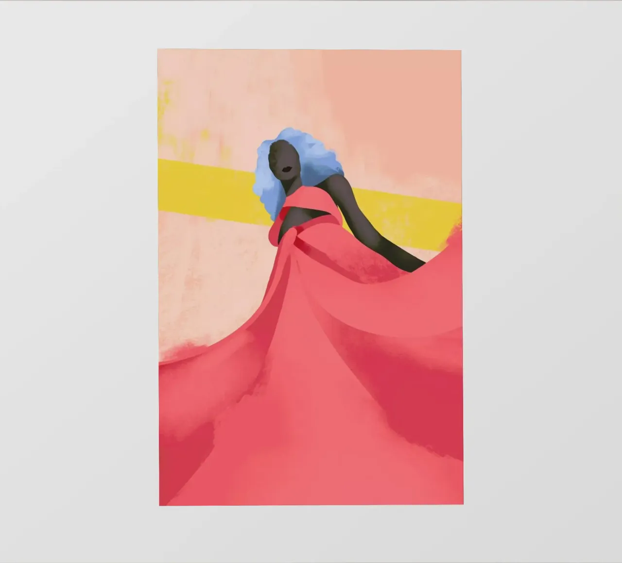 Fuchsia pellicola backlit da Pure