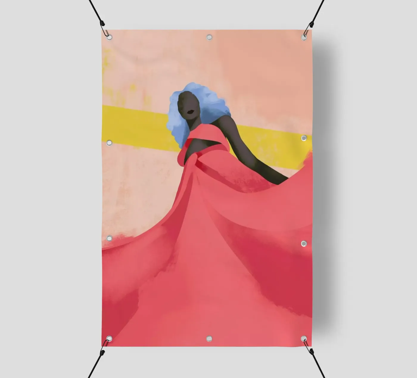 Fuchsia telo in pvc da Pure