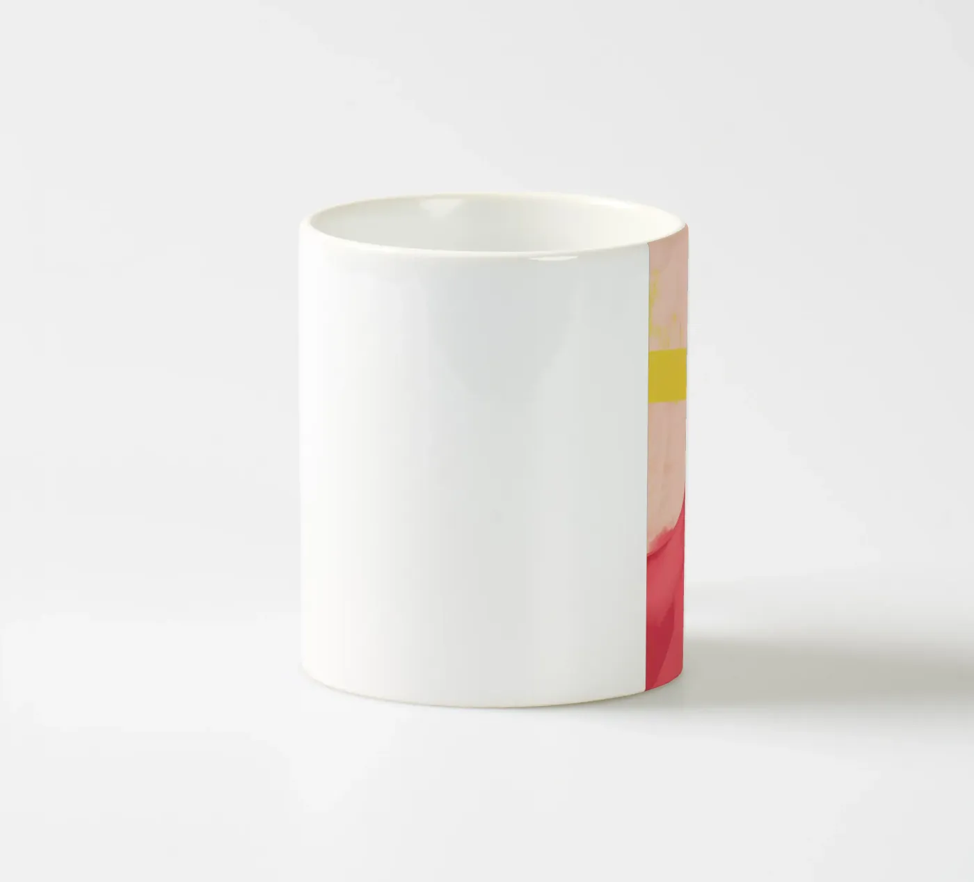 Fuchsia ceramic mug by Pure