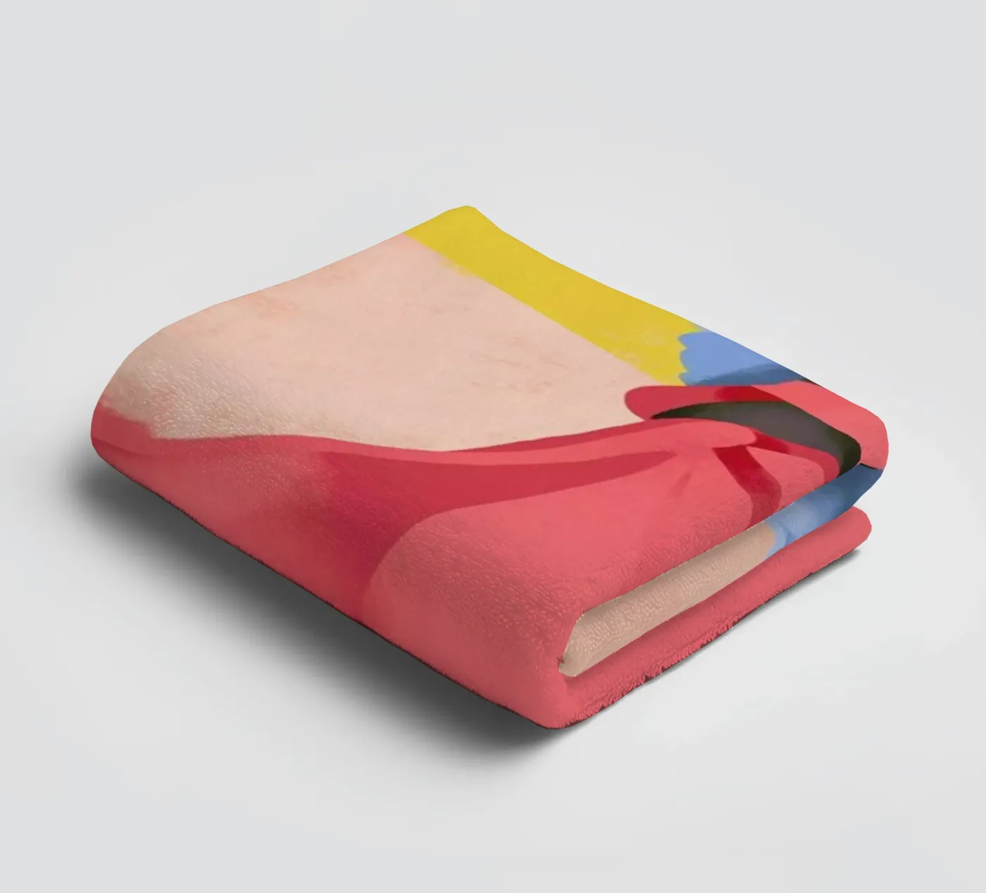 Fuchsia badhanddoek van Pure