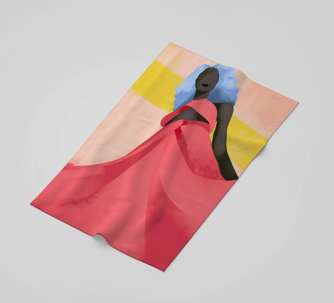 Fuchsia Strandtuch von Pure