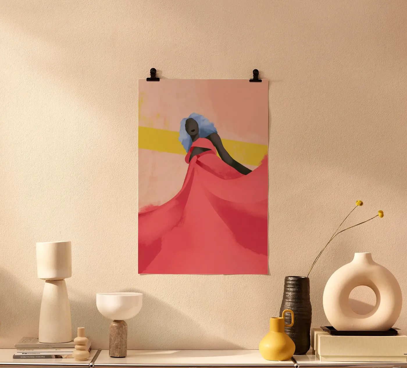 Fuchsia poster van Pure