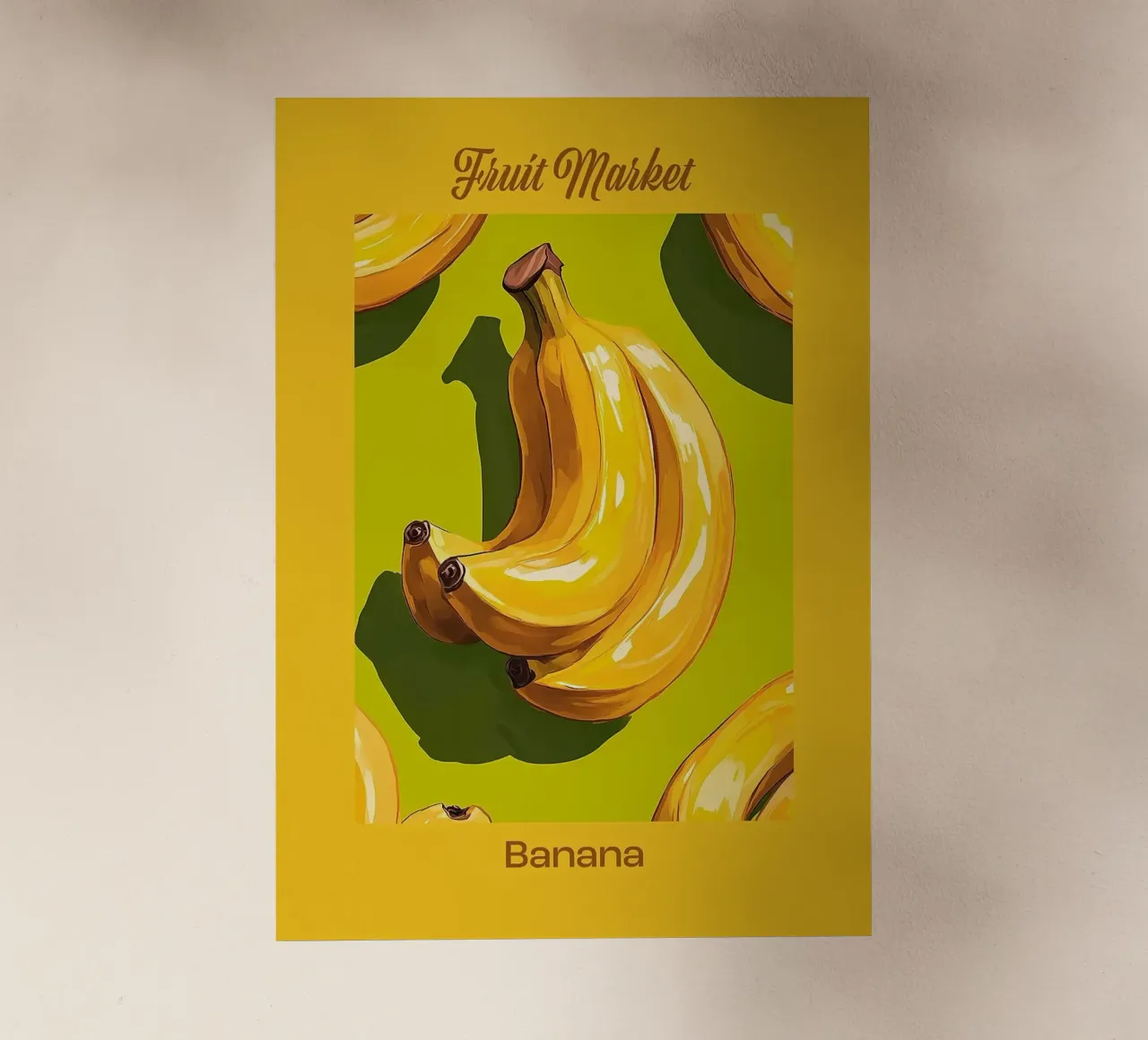 mercato delle banane pellicola backlit da John C Labut
