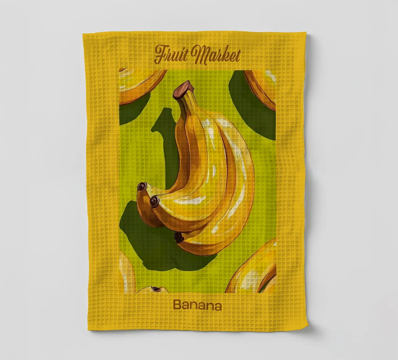 mercato delle banane canovaccio da cucina da John C Labut