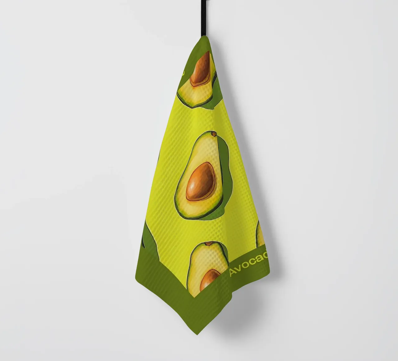 mercato della frutta avocado canovaccio da cucina da John C Labut