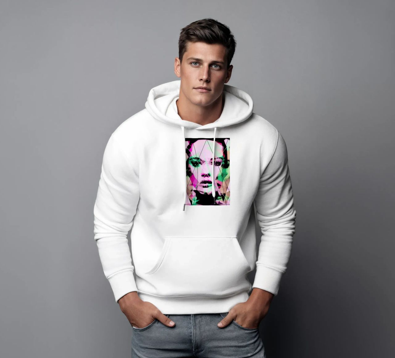Neutral Line felpa con cappuccio da Mayka ienova