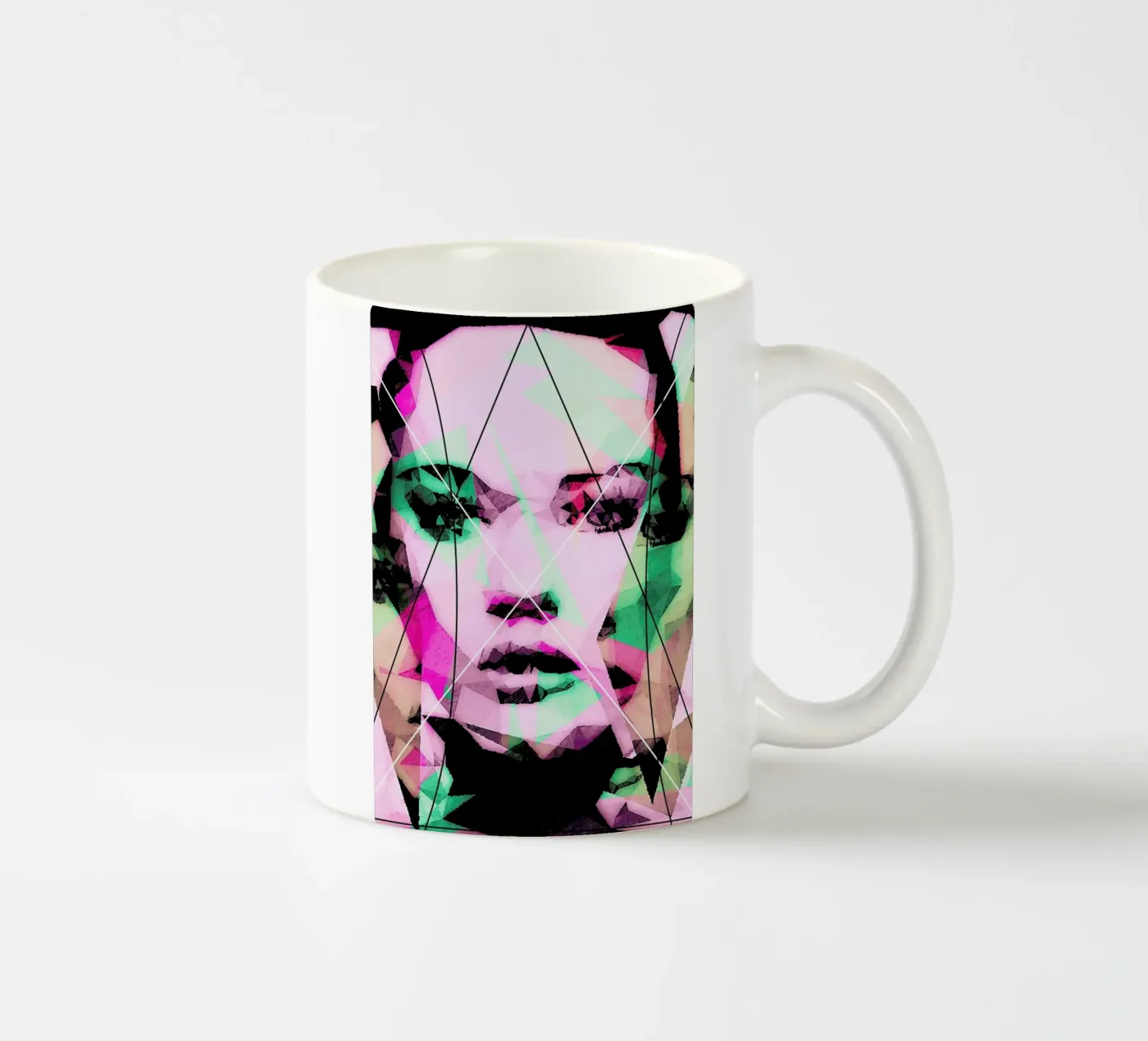 Neutral Line ceramic mug by Mayka ienova