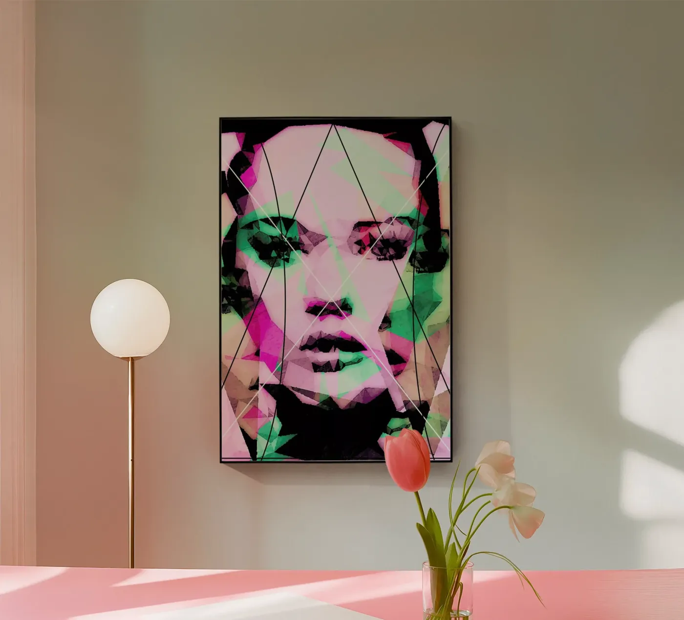 Neutral Line acrylic glass by Mayka ienova