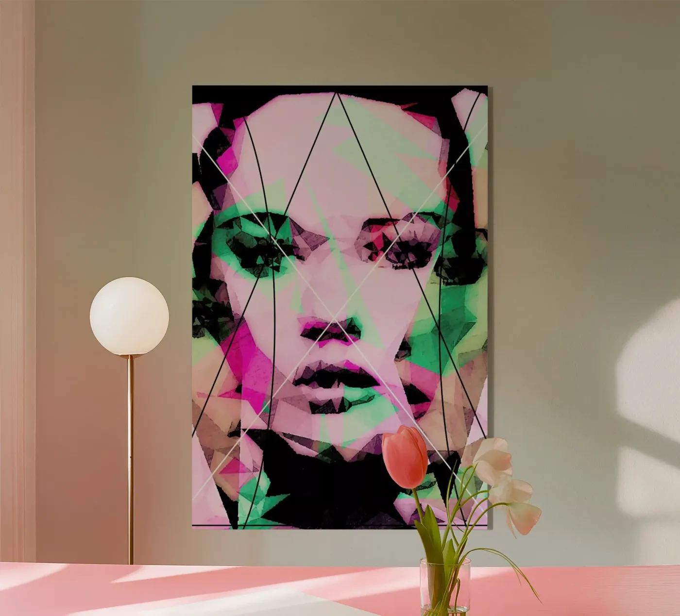 Neutral Line acrylic glass by Mayka ienova