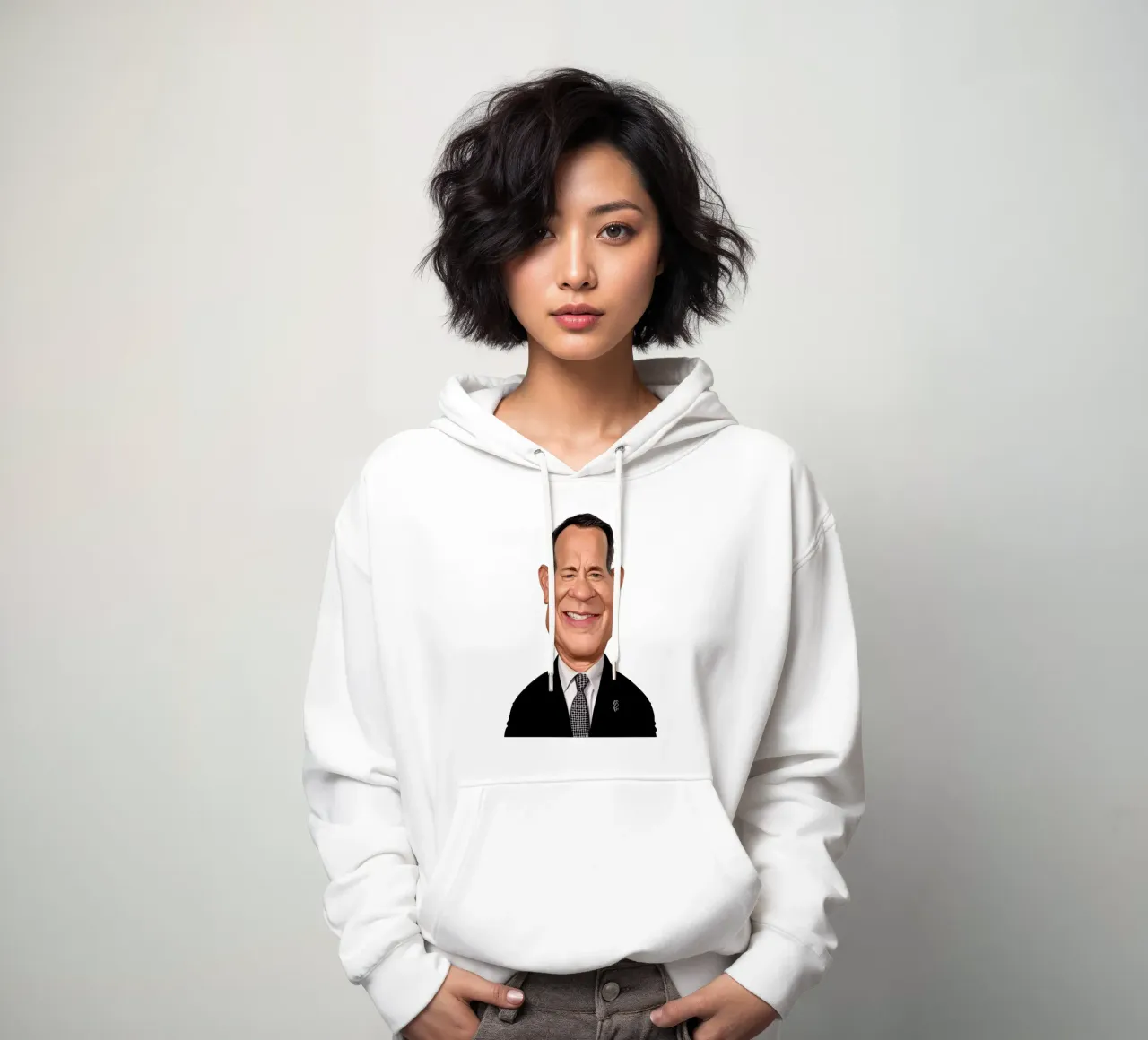 Tom Hanks felpa con cappuccio da Rob Art | Illustration
