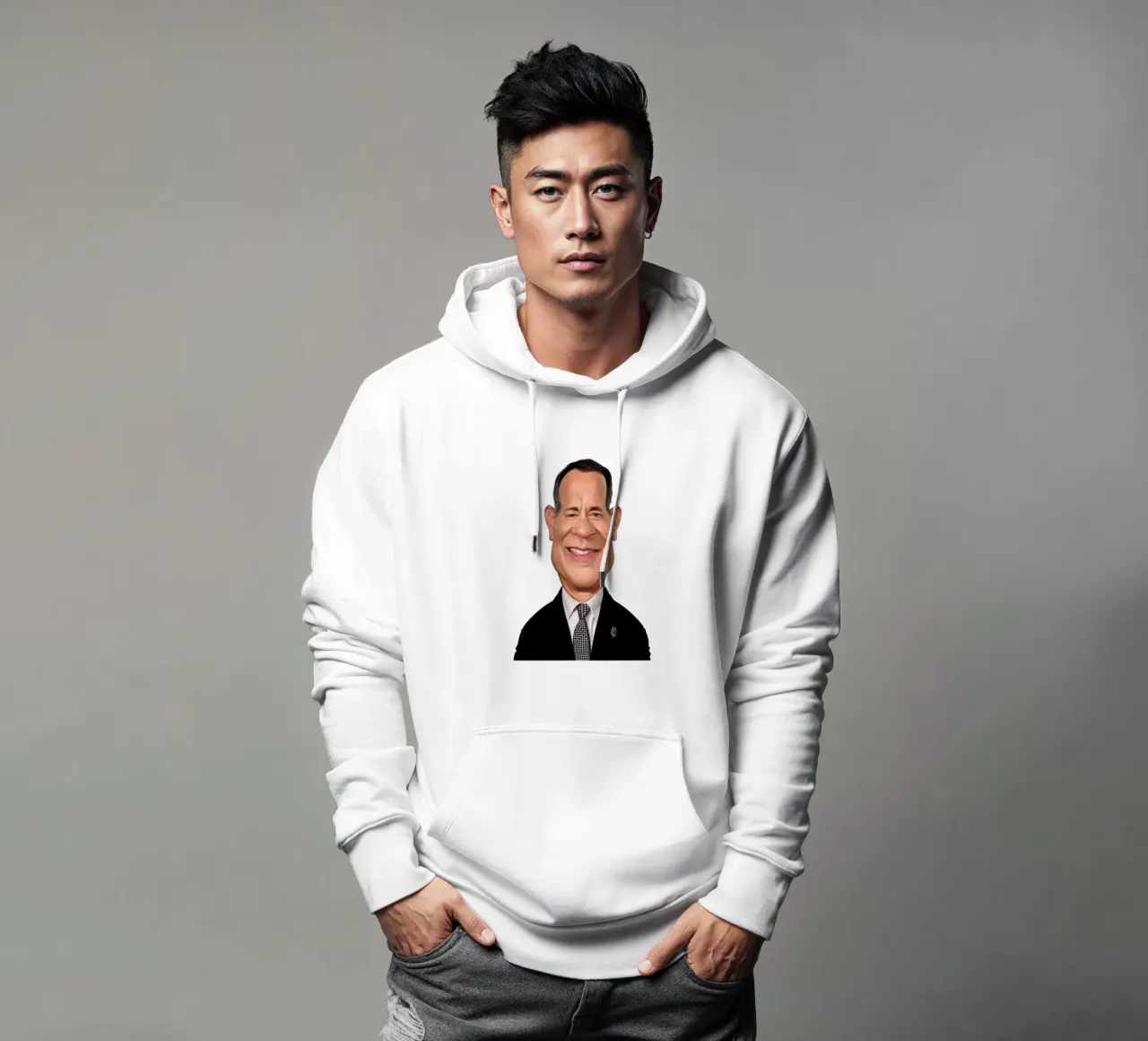 Tom Hanks felpa con cappuccio da Rob Art | Illustration