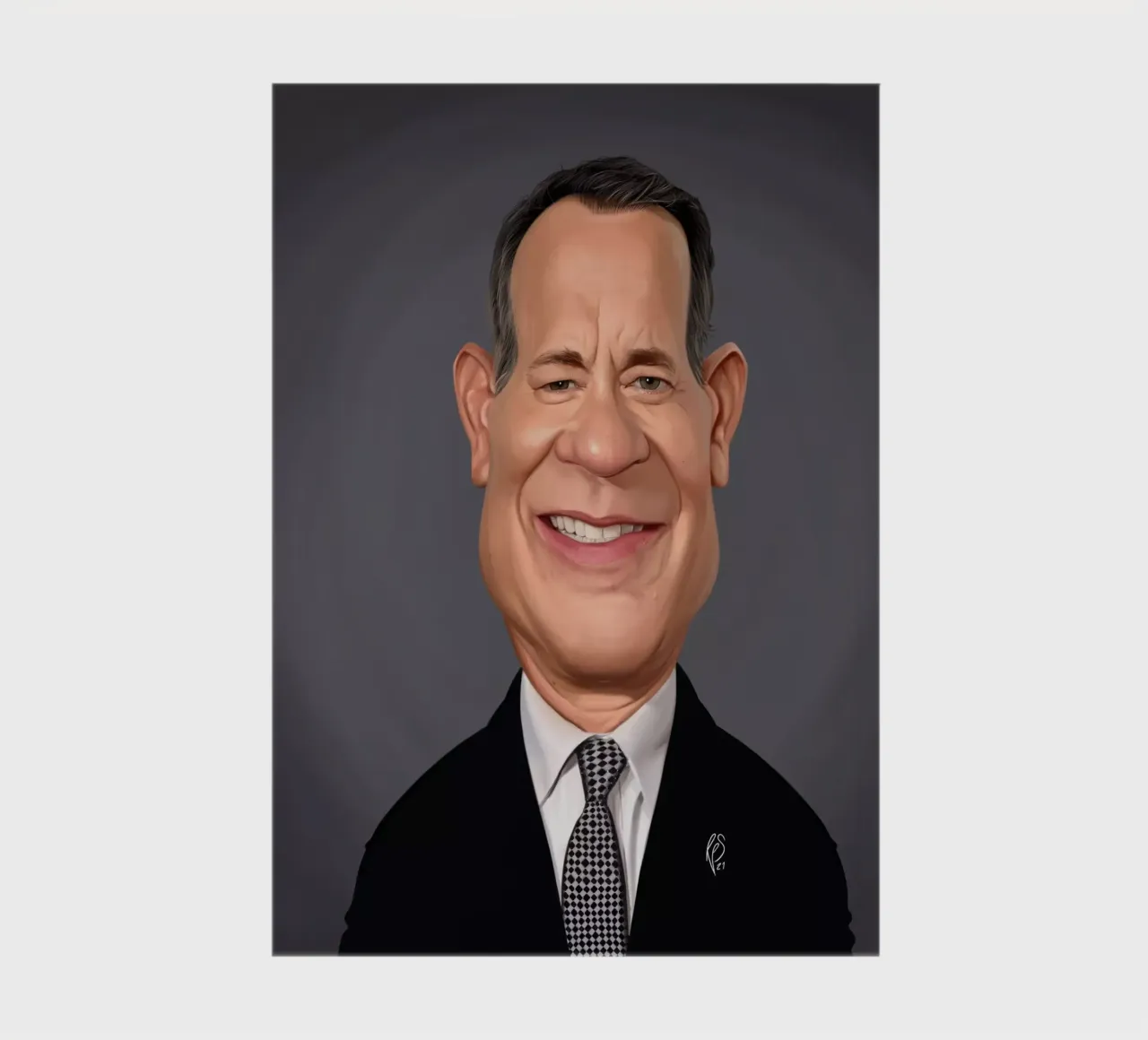 Tom Hanks diario da Rob Art | Illustration