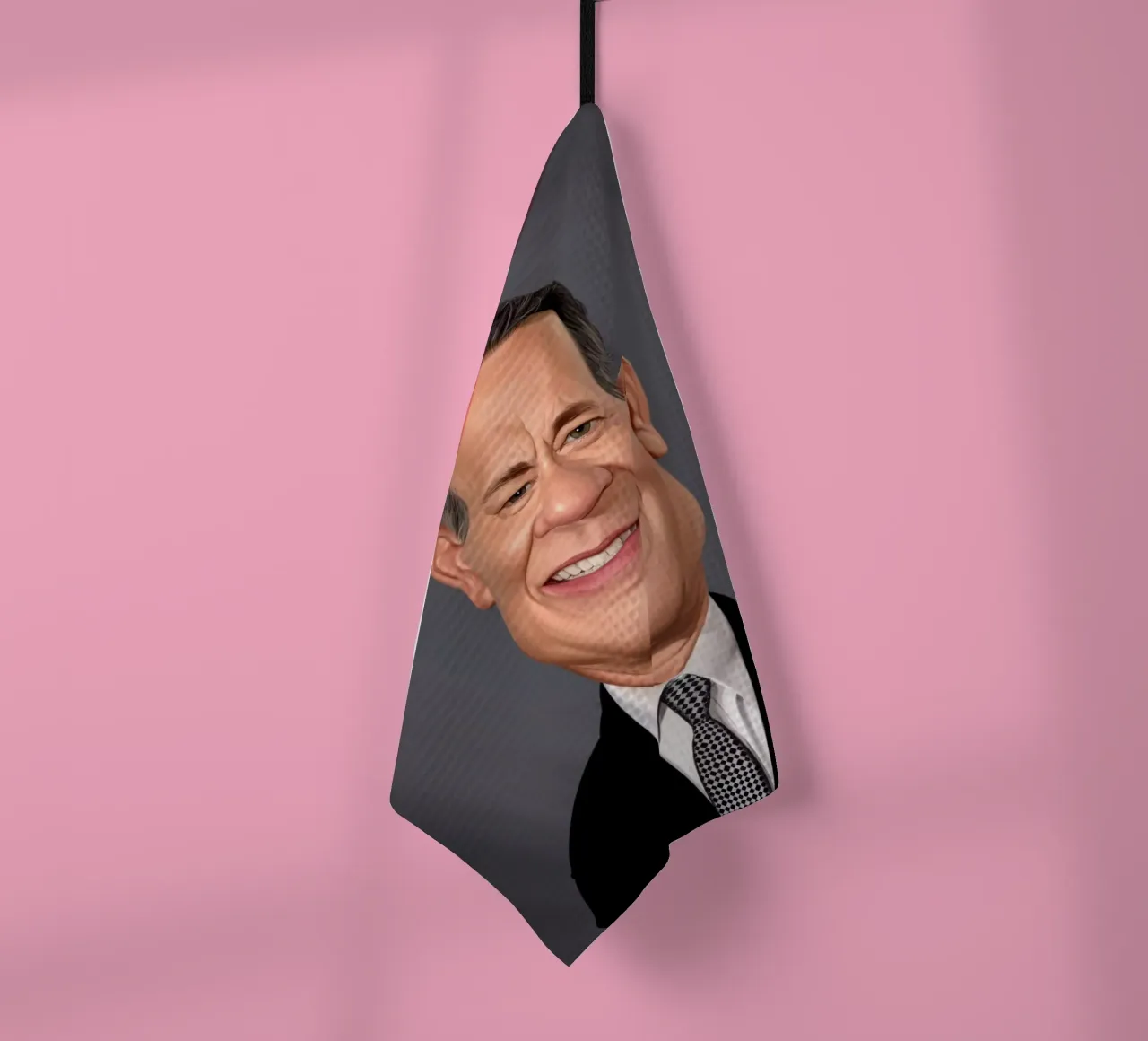 Tom Hanks canovaccio da cucina da Rob Art | Illustration