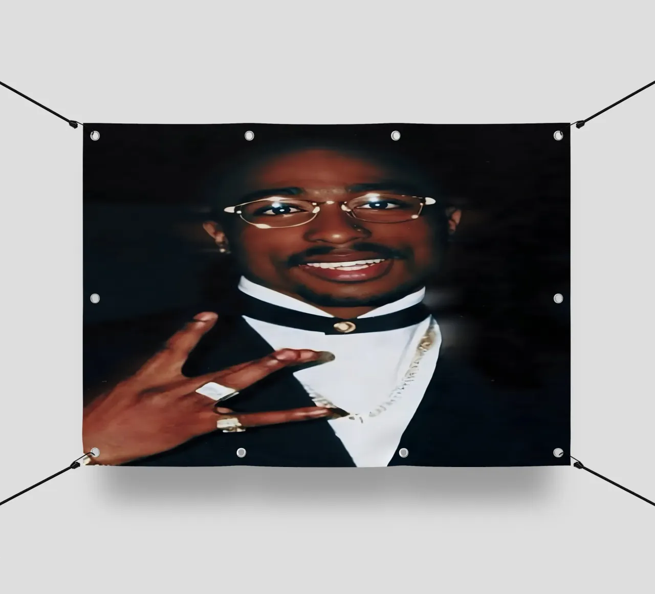 Tupac telo in pvc da Low poly art