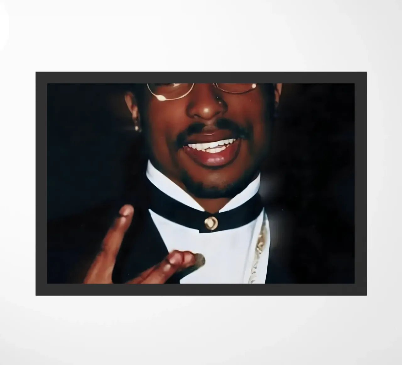 Tupac zerbino da Low poly art