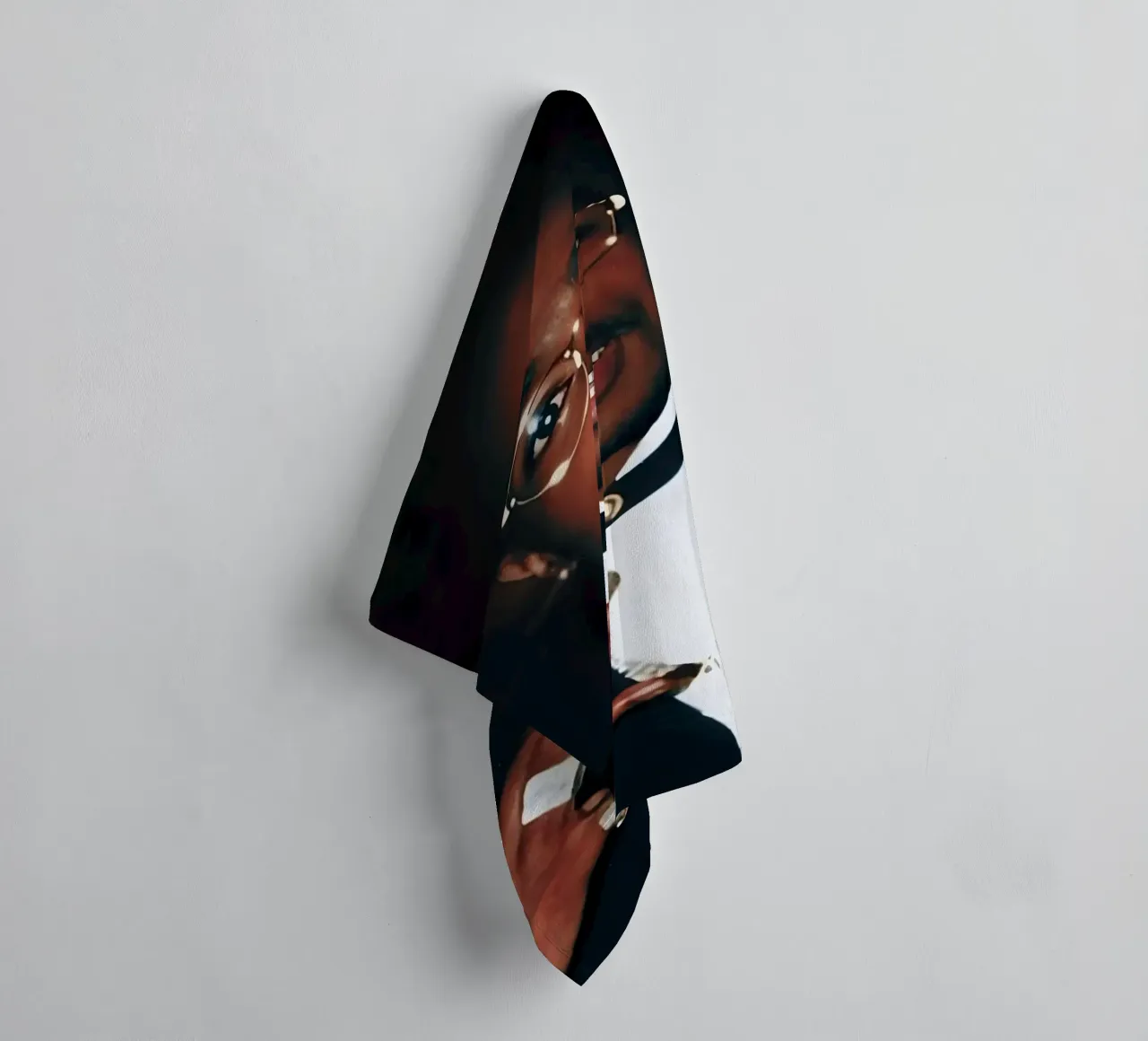 Tupac asciugamano da bagno da Low poly art