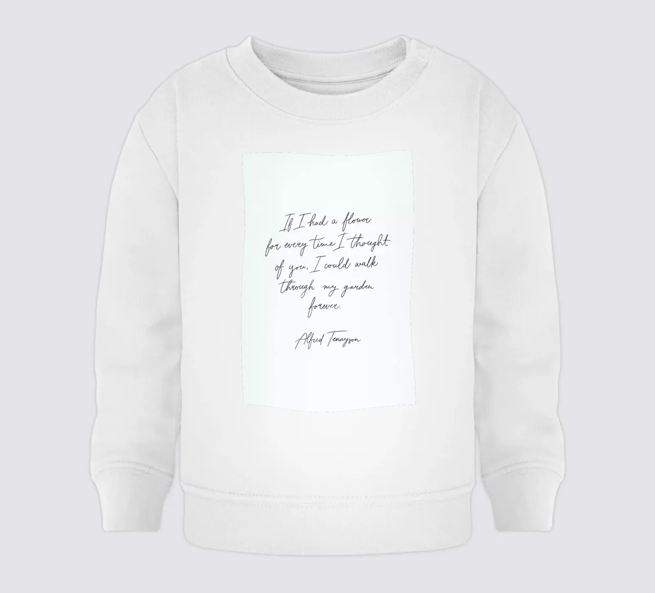 If I Had a Flower felpa neonato da Studio One