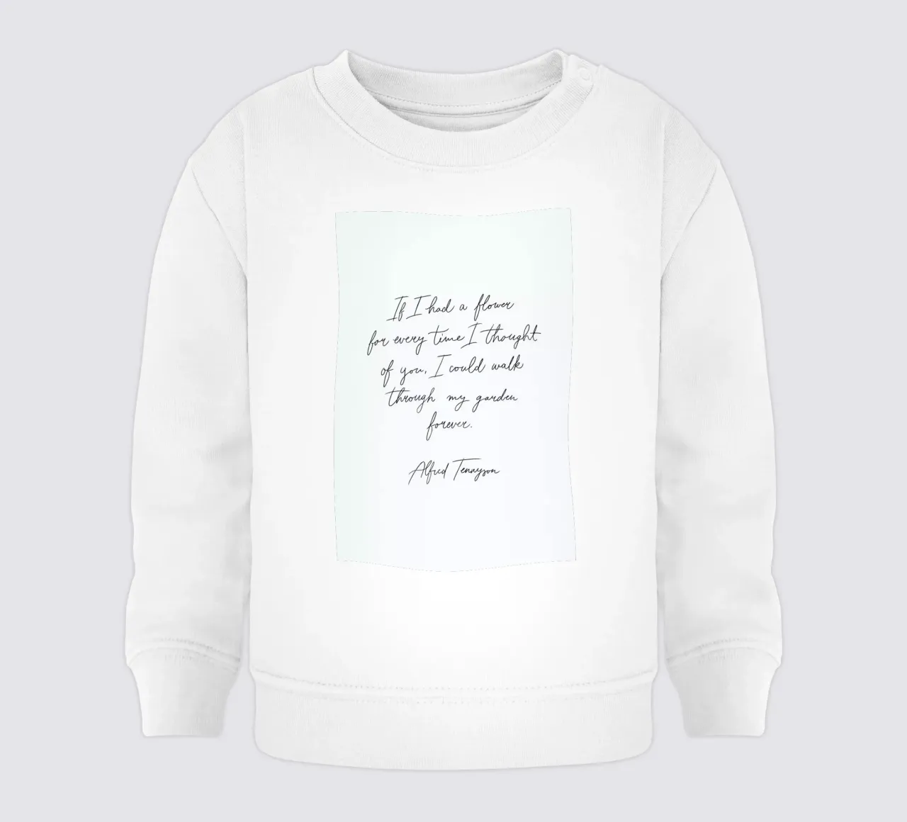 If I Had a Flower felpa neonato da Studio One