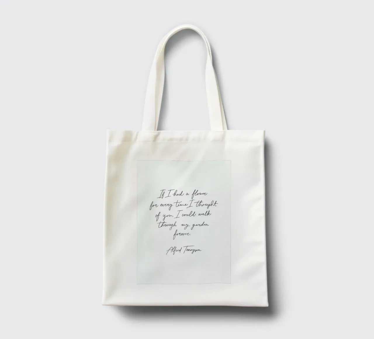If I Had a Flower borsa in juta da Studio One