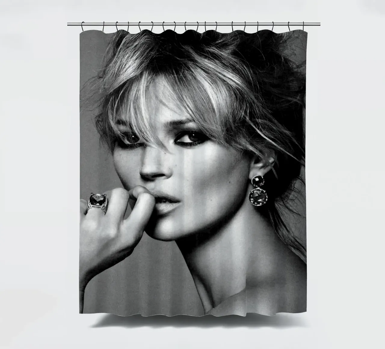 Kate The Sexy Lady shower curtain by Alex happy shop