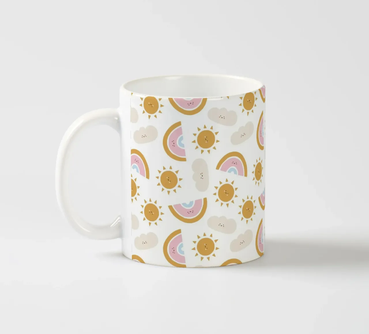 Pattern Love No 14 tazza in ceramica da treechild