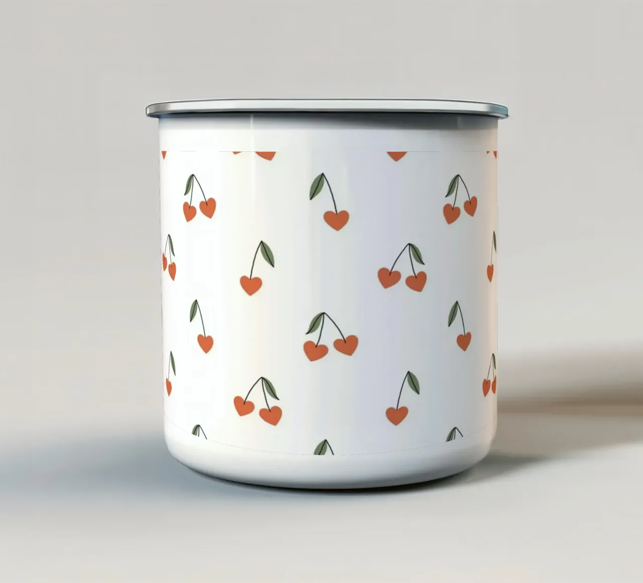 Pattern Love No 15 tazza in smalto da treechild