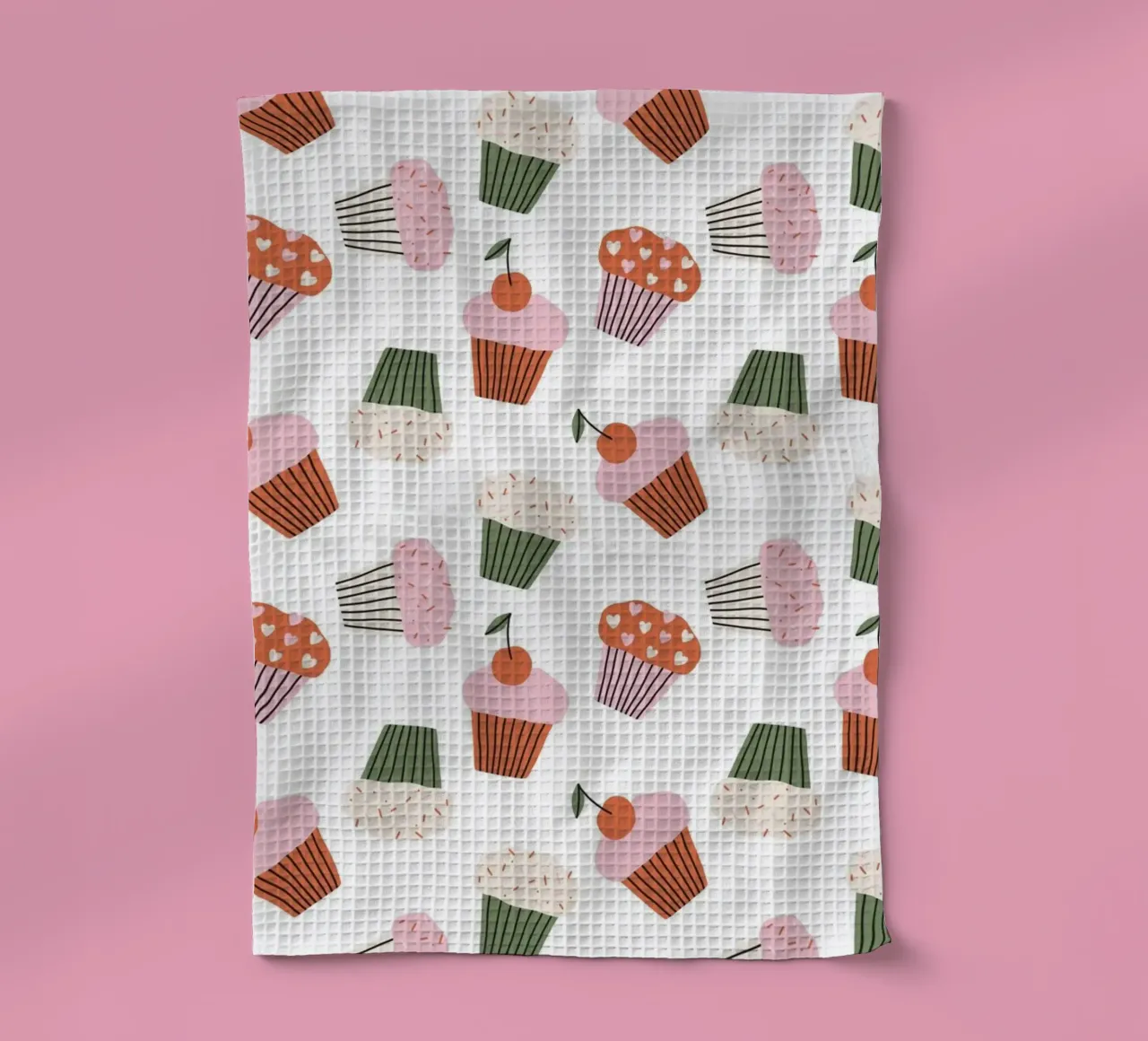 Pattern Love No 16 canovaccio da cucina da treechild