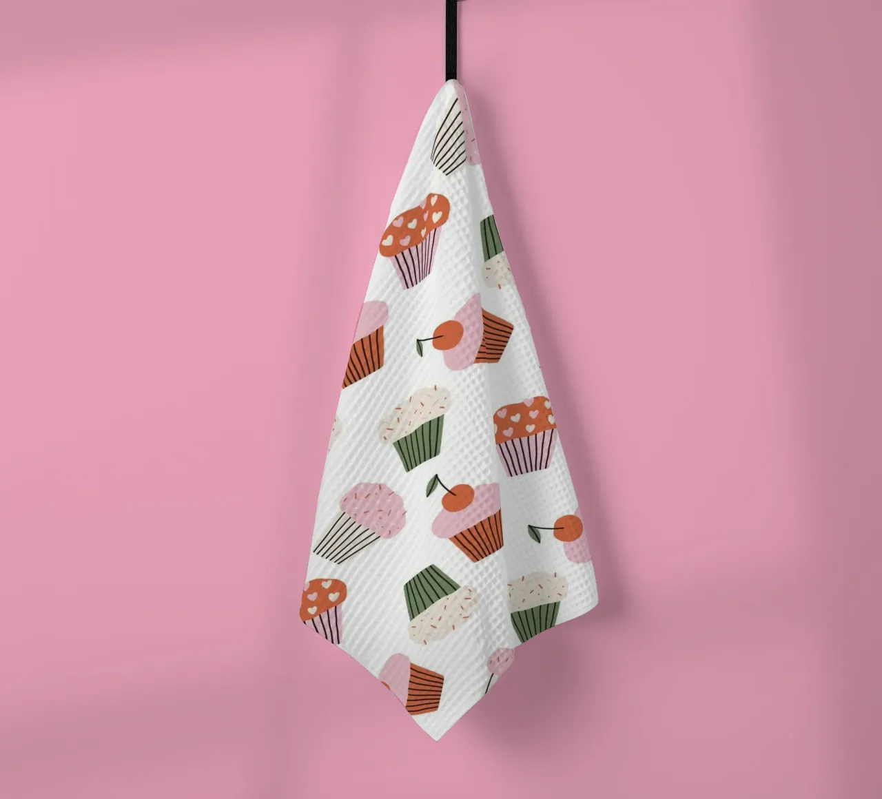 Pattern Love No 16 canovaccio da cucina da treechild
